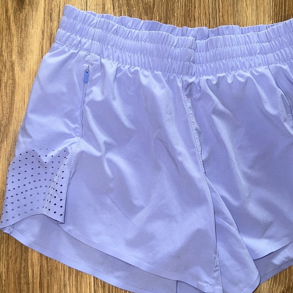 Athleta Lavender Athletic Shorts - Picture 3 of 6